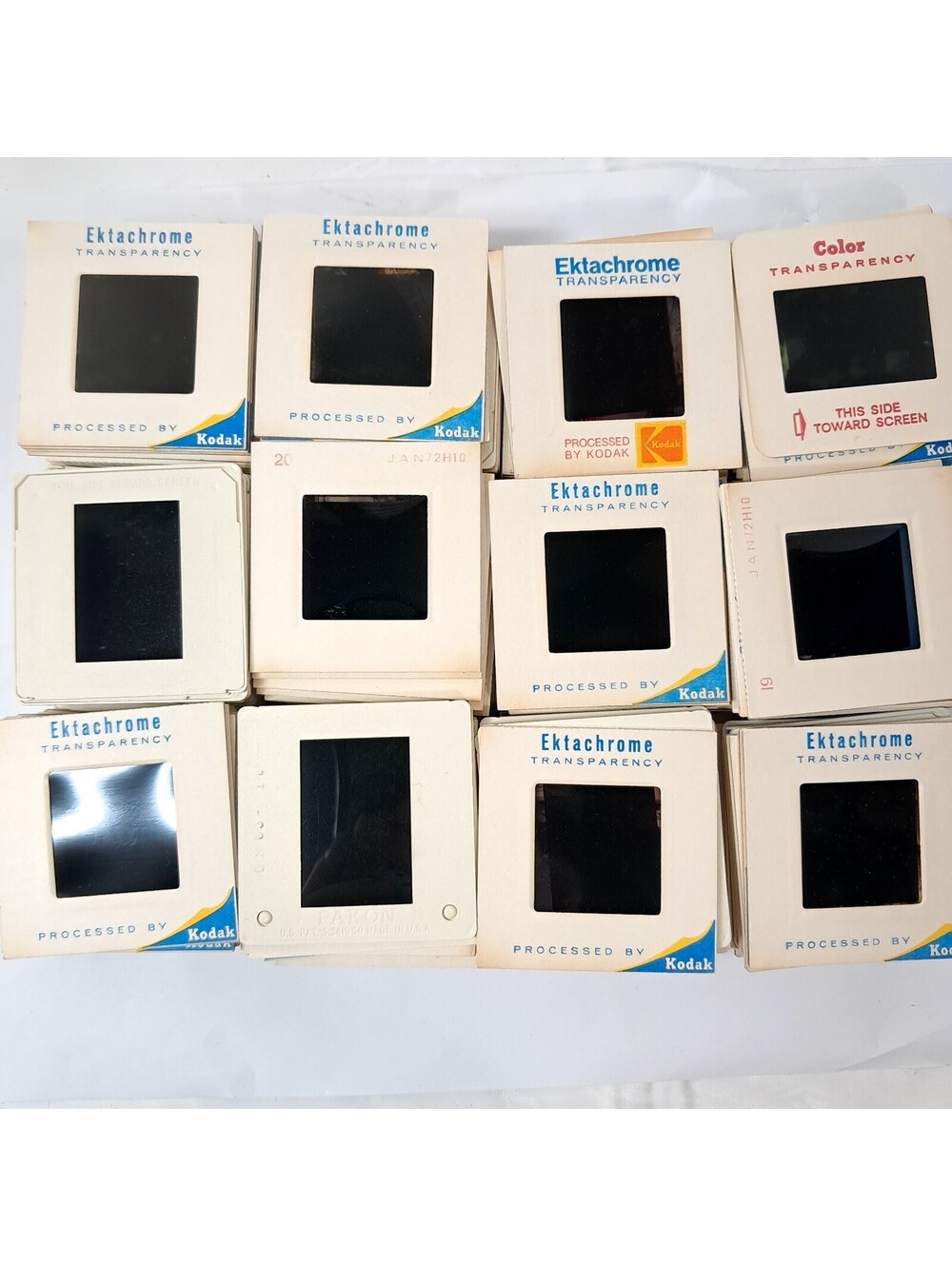 Vintage vacation film slides 60s-70s Kodak ektachrome Pakon transparency 240 pcs